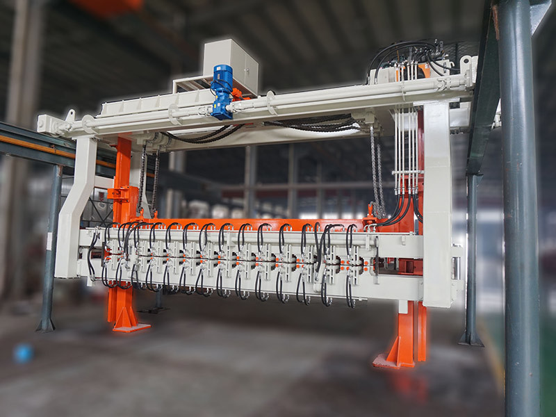 Aerated concrete production line upgrade and transformation