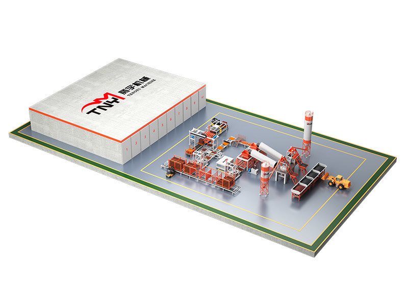 Rack maintenance production line
