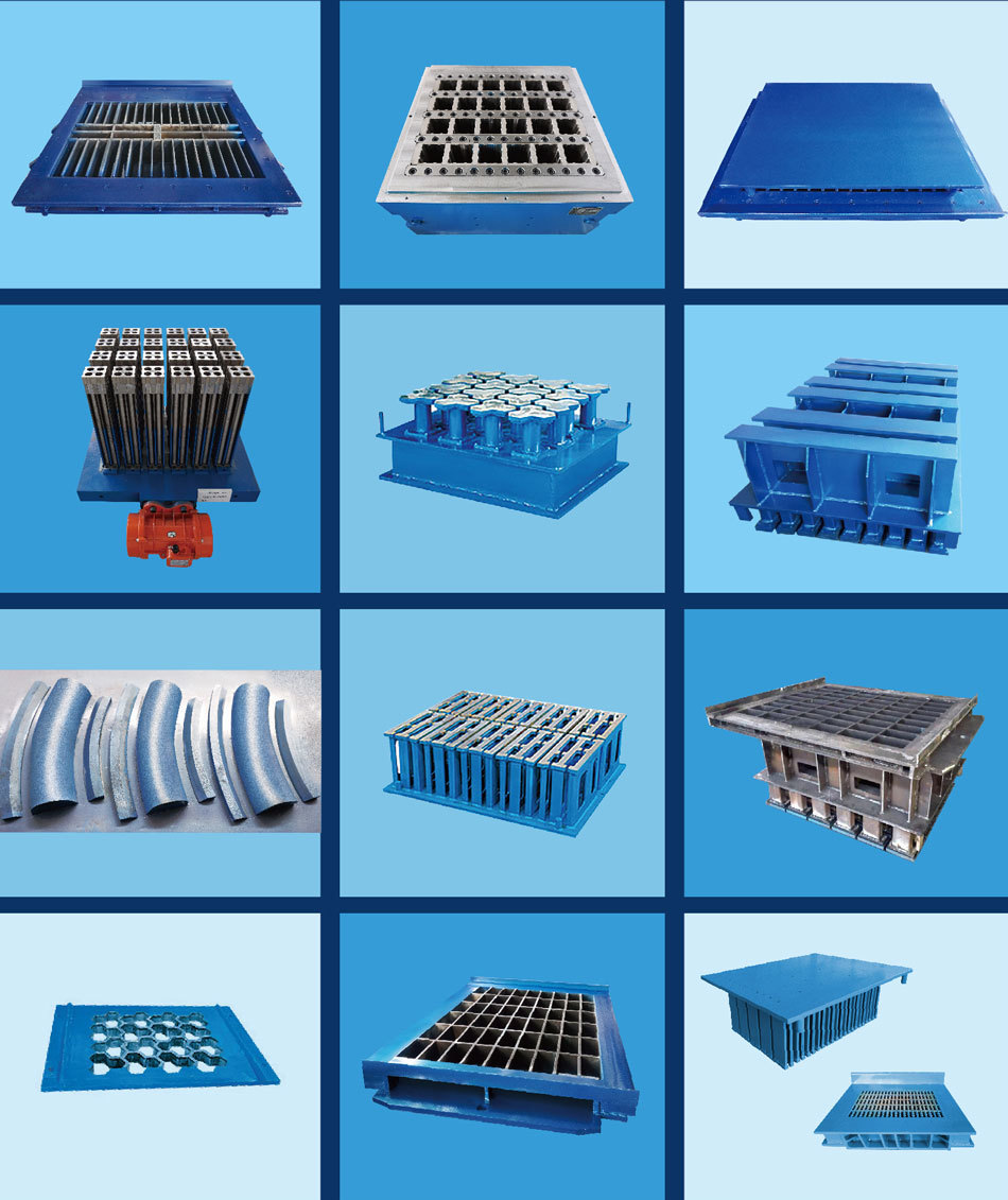 Brick machine mold
